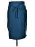Classic Concepts Solid Teal Casual Skirt Size L - photo 1