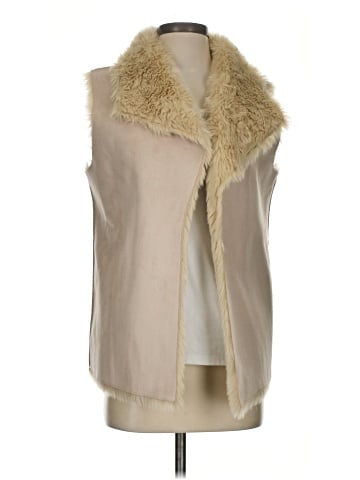 Ann Taylor LOFT Faux Fur Vest (view 1)