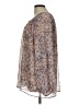 CAbi 100% Polyester Brown Long Sleeve Blouse Size L - photo 5