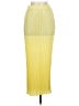 Shein 100% Polyester Yellow Formal Skirt Size 6 - photo 1