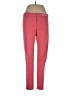 Ecru Solid Pink Casual Pants Size 8 - photo 1