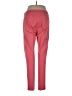 Ecru Solid Pink Casual Pants Size 8 - photo 2