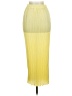 Shein 100% Polyester Yellow Formal Skirt Size 6 - photo 2