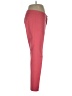 Ecru Solid Pink Casual Pants Size 8 - photo 4