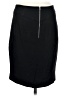 Chaiken 100% Viscose Solid Black Formal Skirt Size 0 - photo 2
