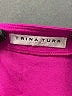 Trina Turk 100% Polyester Pink Short Sleeve Blouse Size M (estimated) - photo 7