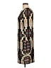 Unbranded Graphic Brown Casual Dress Size L (estimated) - photo 5