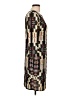 Unbranded Graphic Brown Casual Dress Size L (estimated) - photo 4