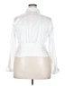 Intempo White Long Sleeve Blouse Size XXL - photo 2