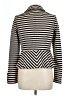 White House Black Market Stripes Ivory Blazer Size 12 - photo 2