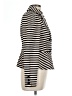White House Black Market Stripes Ivory Blazer Size 12 - photo 4