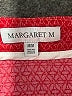 Margaret M Hearts Red Casual Skirt Size M - photo 4