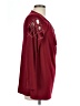 Unbranded Burgundy Long Sleeve Top Size L - photo 4