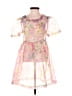 Shein 100% Polyester Floral Pink Cocktail Dress Size XS - photo 1