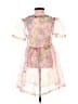 Shein 100% Polyester Floral Pink Cocktail Dress Size XS - photo 2