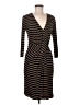 Bailey 44 Stripes Brown Casual Dress Size M - photo 1