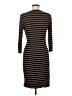 Bailey 44 Stripes Brown Casual Dress Size M - photo 2