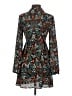 Unbranded 100% Polyester Paisley Black Casual Dress Size S - photo 2