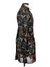 Unbranded 100% Polyester Paisley Black Casual Dress Size S - photo 4