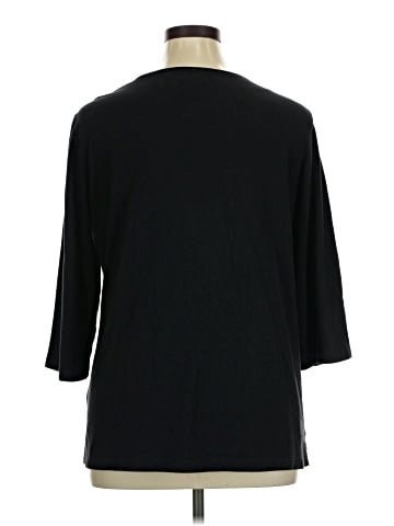 Quacker Factory 3/4 Sleeve Blouse (view 2)