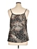 Ashley Stewart 100% Polyester Brown Sleeveless Top Size 14 - 16 Plus - photo 2