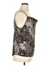 Ashley Stewart 100% Polyester Brown Sleeveless Top Size 14 - 16 Plus - photo 4
