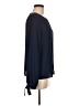 Shein 100% Polyester Blue Long Sleeve Blouse Size 8 - 10 - photo 4