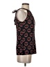 Outback Red Black Sleeveless Blouse Size S - photo 4