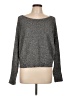 Wilfred 100% Cotton Metallic Gray Black Pullover Sweater Size XL (estimated) - photo 1