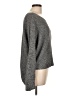 Wilfred 100% Cotton Metallic Gray Black Pullover Sweater Size XL (estimated) - photo 4