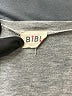 Bibi Metallic Silver Gray Long Sleeve Top Size M - photo 7