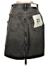 RE/DONE 100% Cotton Gray Denim Skirt Size 27 waist - photo 2