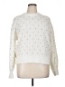 Nine West 100% Polyester Polka Dots White Pullover Sweater Size XL - photo 1