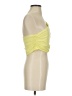 Zara Yellow Sleeveless Top Size M - photo 4