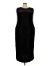 Assorted Brands Solid Black Cocktail Dress Size 22 - photo 1