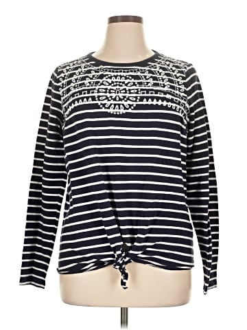 Crown & Ivy Long Sleeve T-Shirt (view 1)
