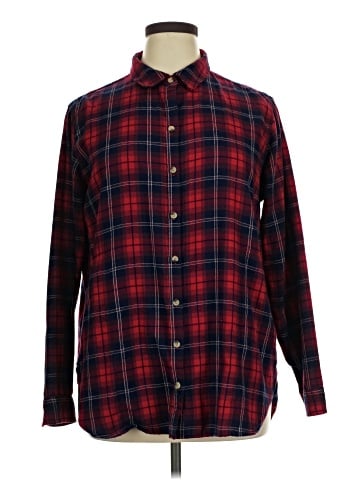 Jachs Girlfriend Long Sleeve Button-Down Shirt (view 1)