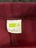 Crazy 8 100% Polyester Solid Burgundy Casual Pants Size 3T - photo 3
