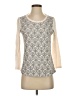 J.Crew 100% Cotton Ivory 3/4 Sleeve Top Size S - photo 1