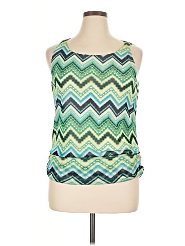 AB Studio Sleeveless Blouse (view 1)