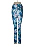 Sweaty Betty Print Blue Active Pants Size 6 - photo 1