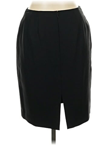 Linda Allard Ellen Tracy Silk Skirt (view 2)