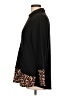 I.N. Studio Animal Print Black Pullover Sweater Size L (petite) - photo 5