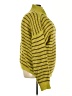Easel 100% Acrylic Stripes Yellow Pullover Sweater Size 3X - photo 4