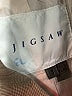 Jigsaw 100% Cotton Plaid Brown Jacket Size S - photo 6