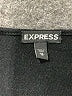 Express Solid Black Casual Dress Size XS - photo 7