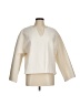 Easy Clothes Ivory Pullover Sweater One size - photo 1