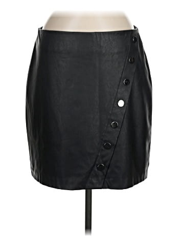 INC International Concepts Faux Leather Skirt (view 1)