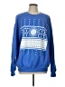 Gildan Stars Blue Pullover Sweater Size L - photo 1