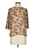 Zara Brown 3/4 Sleeve Blouse Size XS - photo 1